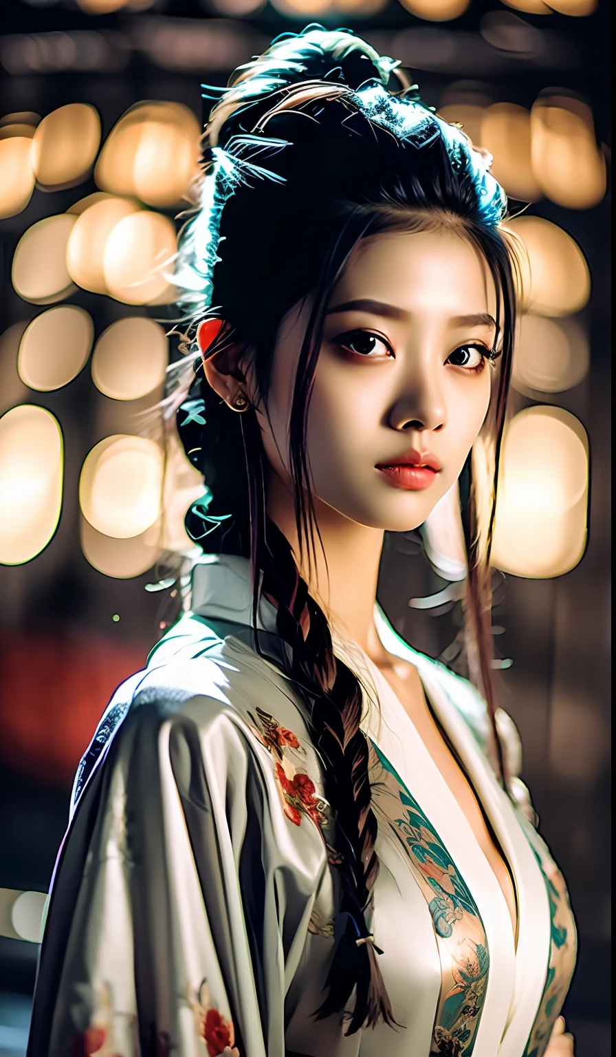 best quality, masterpiece, highres, wuxia 1girl, china dress, super Beautiful face, super beautiful eye, super beautiful hair
