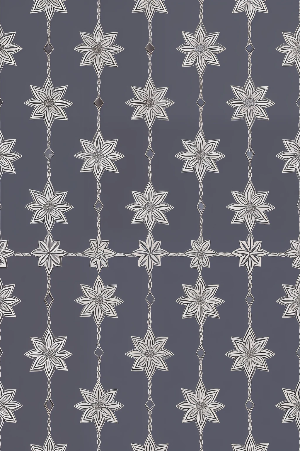 jewelry pattern, gray, fundo azul