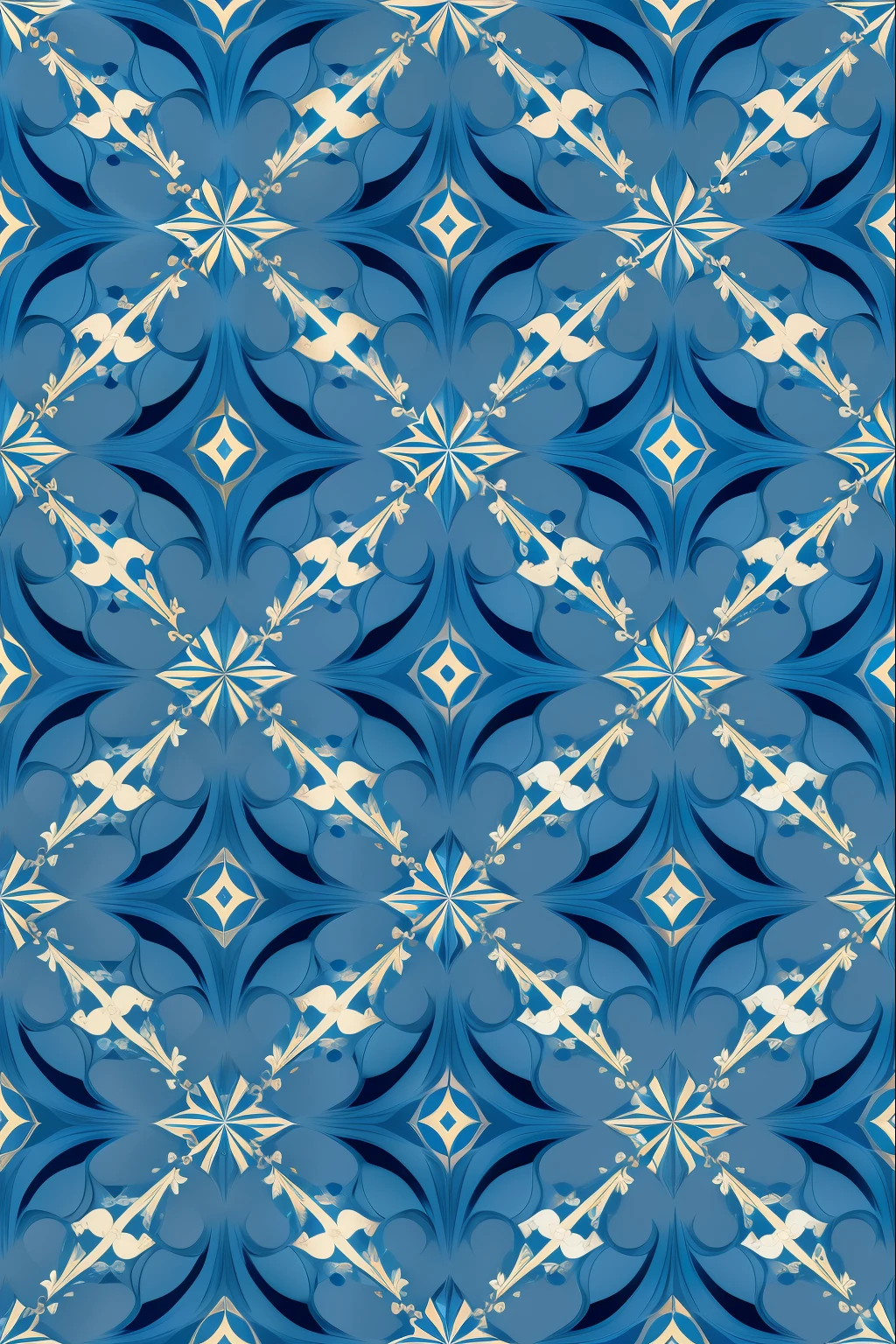 jewelry pattern, cinza, fundo azul