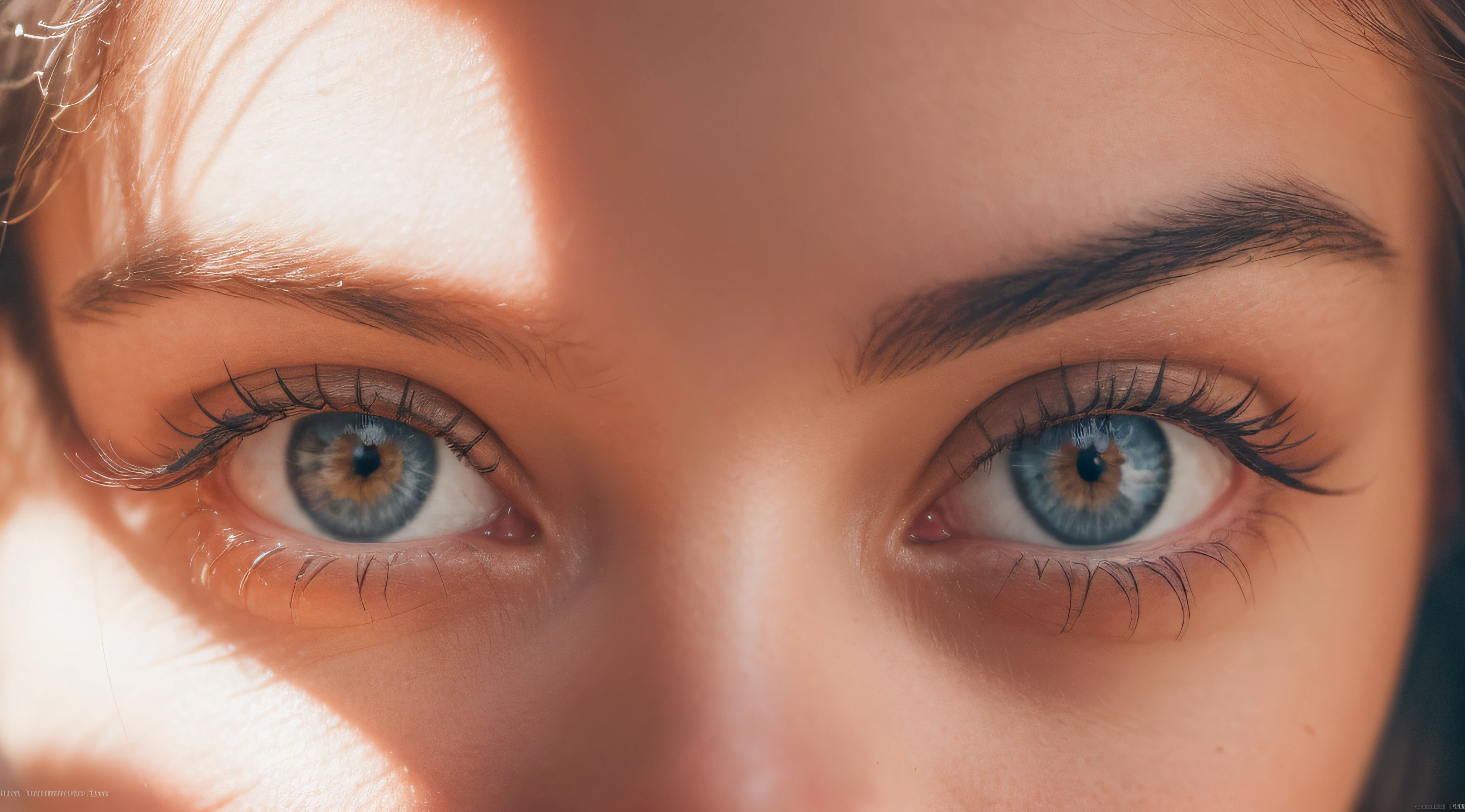RAW photo, a 22-year-old-girl, upper body, (raecmbr-2650:0.9), (r4ec4mbr4:0.95), (1girl), (realistic), (photo-realistic:1.5), lipstick, (freckles:0.5), (short hair), multicolor hair, necklace, (RAW photo, 8k uhd, film grain), Sharp Eyeliner, Blush Eyeshadow With Thick Eyelashes, extremely delicate and beautiful, 8k, soft lighting, high quality, highres, sharp focus, extremely detailed, during the day, (sunlight on face), beautiful detailed eyes, extremely detailed eyes and face, masterpiece, cinematic lighting, (high detailed skin:1.2), 8k uhd, dslr, soft lighting, high quality, film grain, Fujifilm XT3