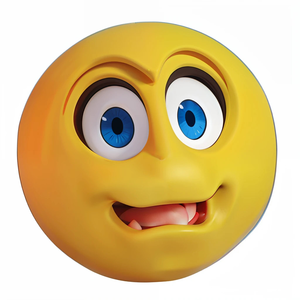 Mouth with angry expression