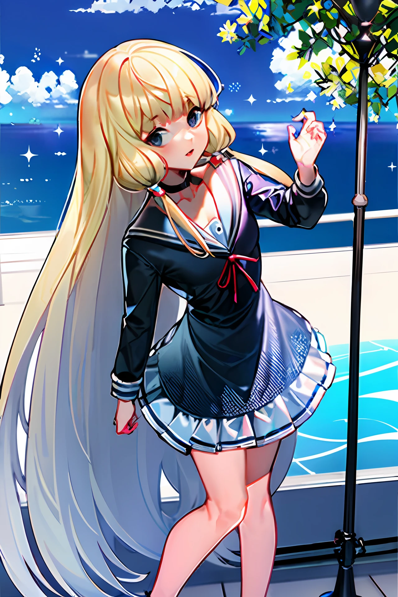 a sailor suit