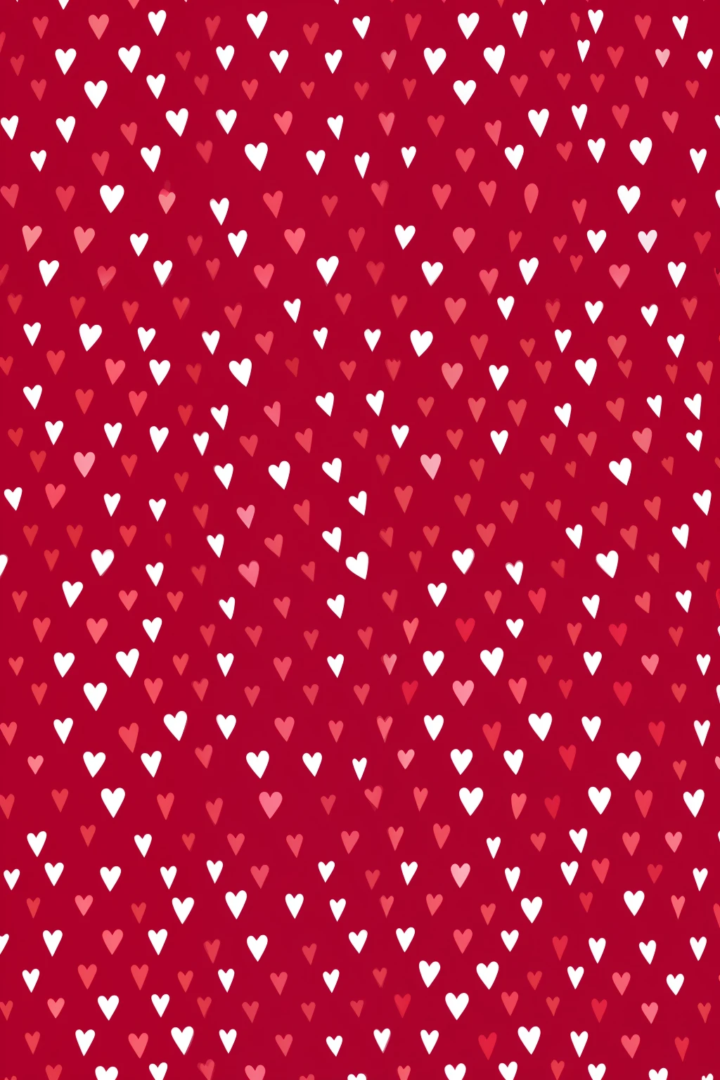 red heart pattern, fundo pink
