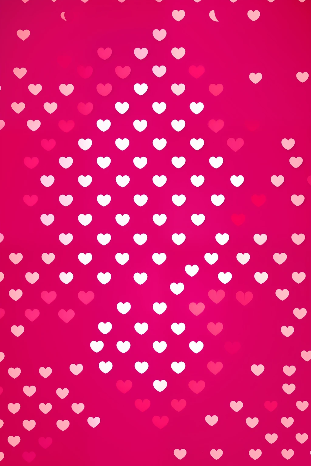 red heart pattern, fundo pink