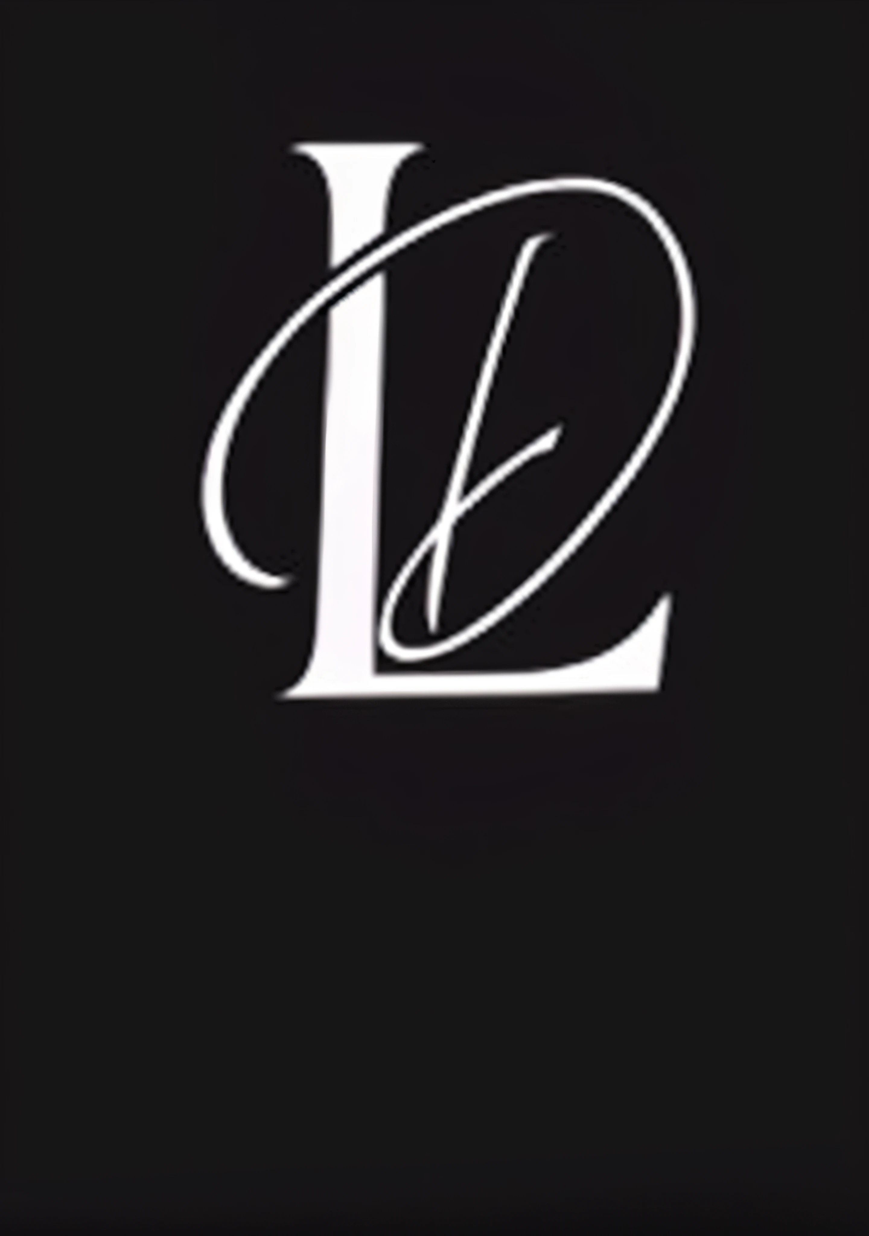 Black and white logo close-up with white L, Black and white logo, corporate logos, Inspired by Lionel Lindsay, liosh, style lettering, Profile picture, Large)}], Inspired by Dmitry Levitsky, 💋 💄 👠 👗, author：Leonard Daniels, header with logo, in white lettering, Inspired by Eugene Leroy