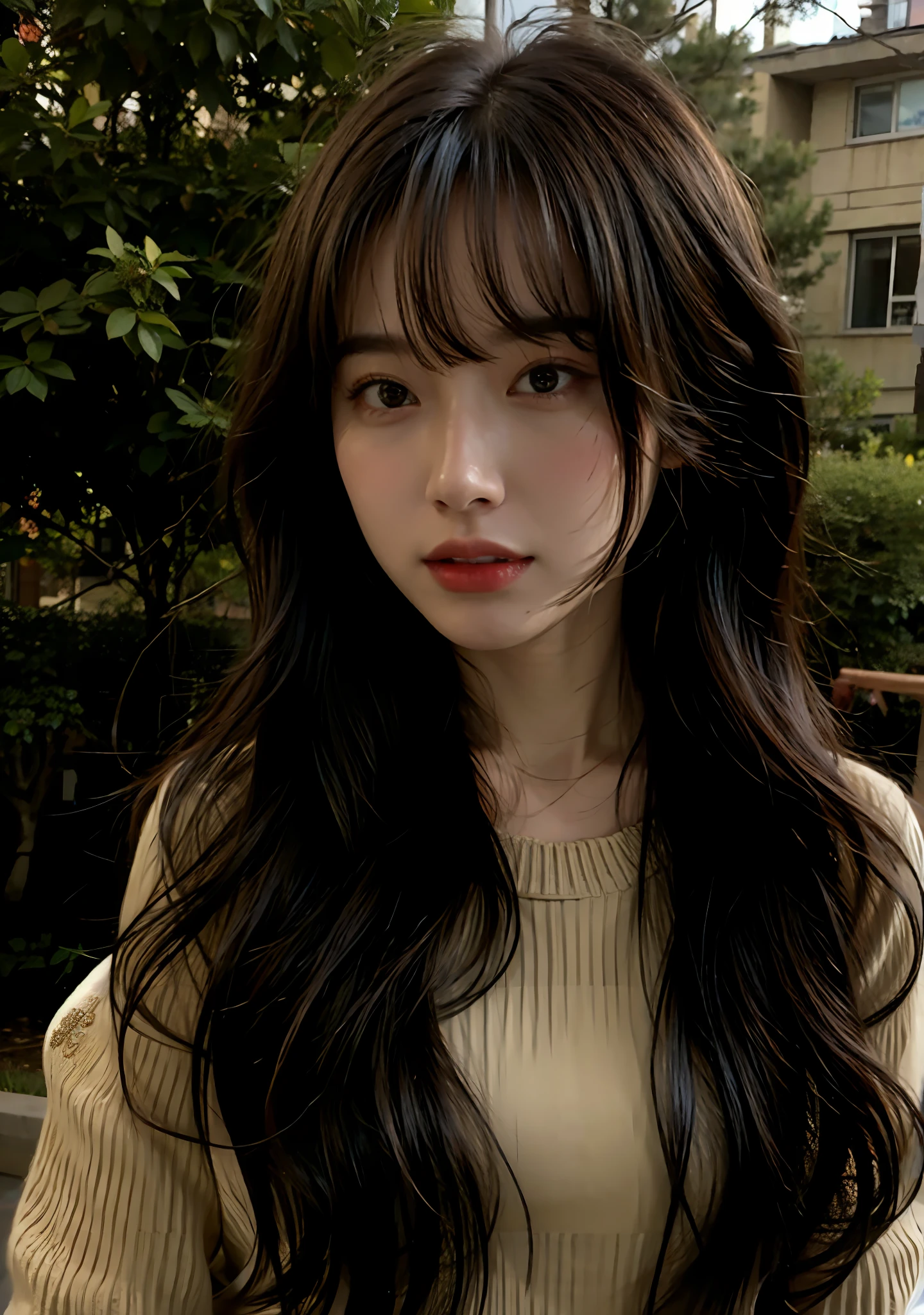Black hair