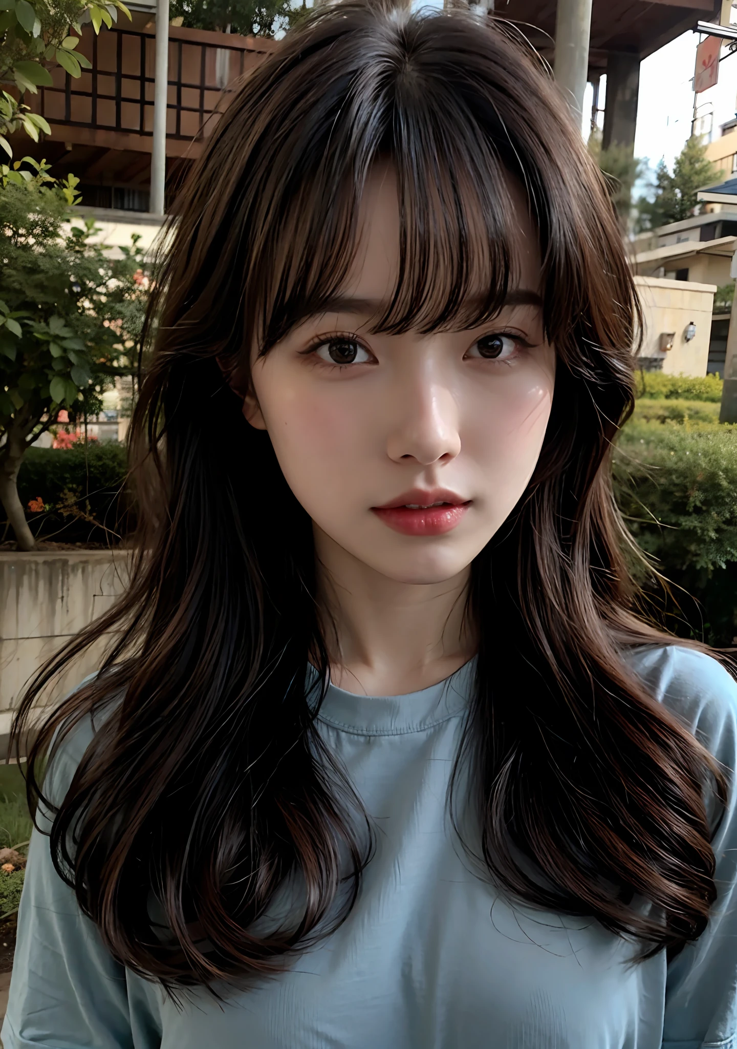 Black hair