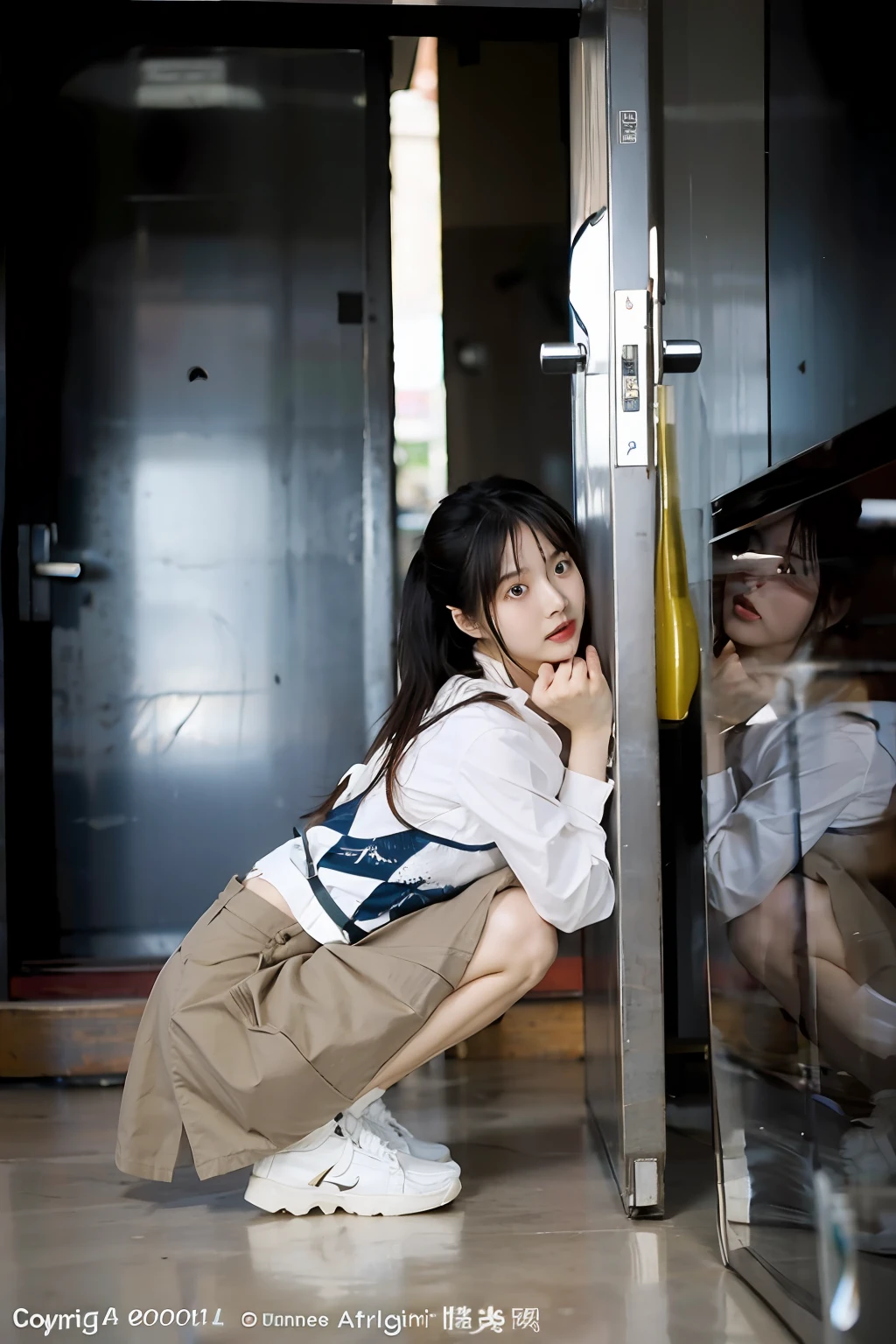 best qualtiy,tmasterpiece,超高分辨率,(realisticlying:1.4),teens girl,Juvenile