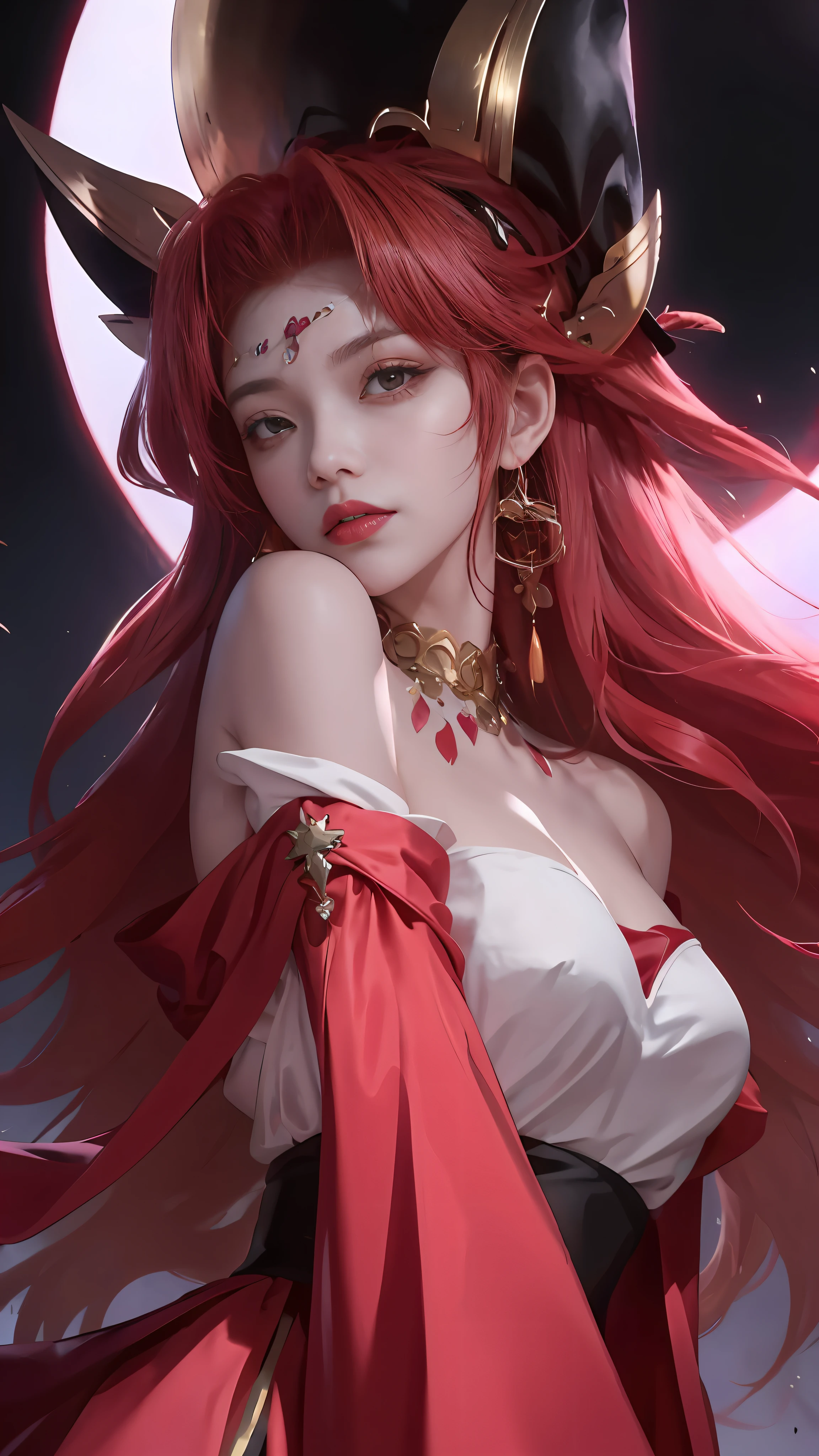 a woman with red hair and a hat on her head, extremely detailed artgerm, ig model | artgerm, ! dream artgerm, guweiz, trending artgerm, style artgerm, style of artgerm, artgerm and rossdraws, rossdraws sakimimichan, trending on cgstation, anime goddess