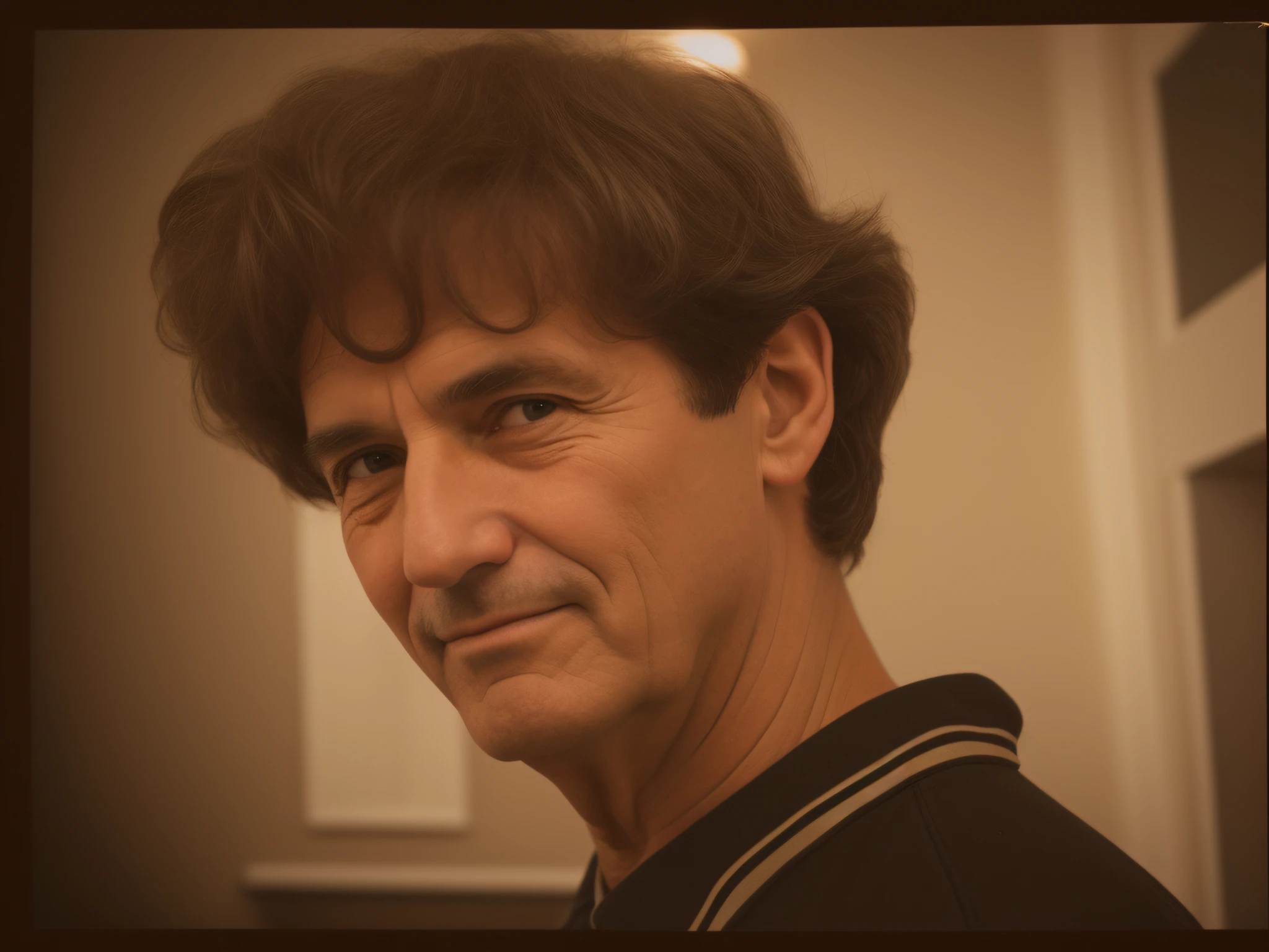 Reimagine an aged old man grandfather over 70 years old, accentuate old features, age over 80