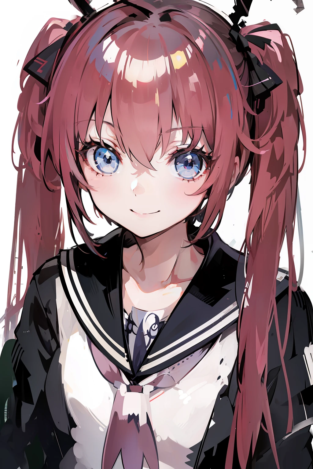 best quality, photorealistic, 8k, high res, 1girl, woman, (skindentation), (professional lighting), (portrait:0.6), (sailor school uniform:1.34), silver necklace:1.6, gorgeous, ((black hair)), (short straight hair:1.4), (eyes looking at viewer), ((looking at viewer:1.5)), (looking at the camera), photorealistic, (bokeh), (portait:0.6), (dynamic pose:1.2), sfw, smile:1,
