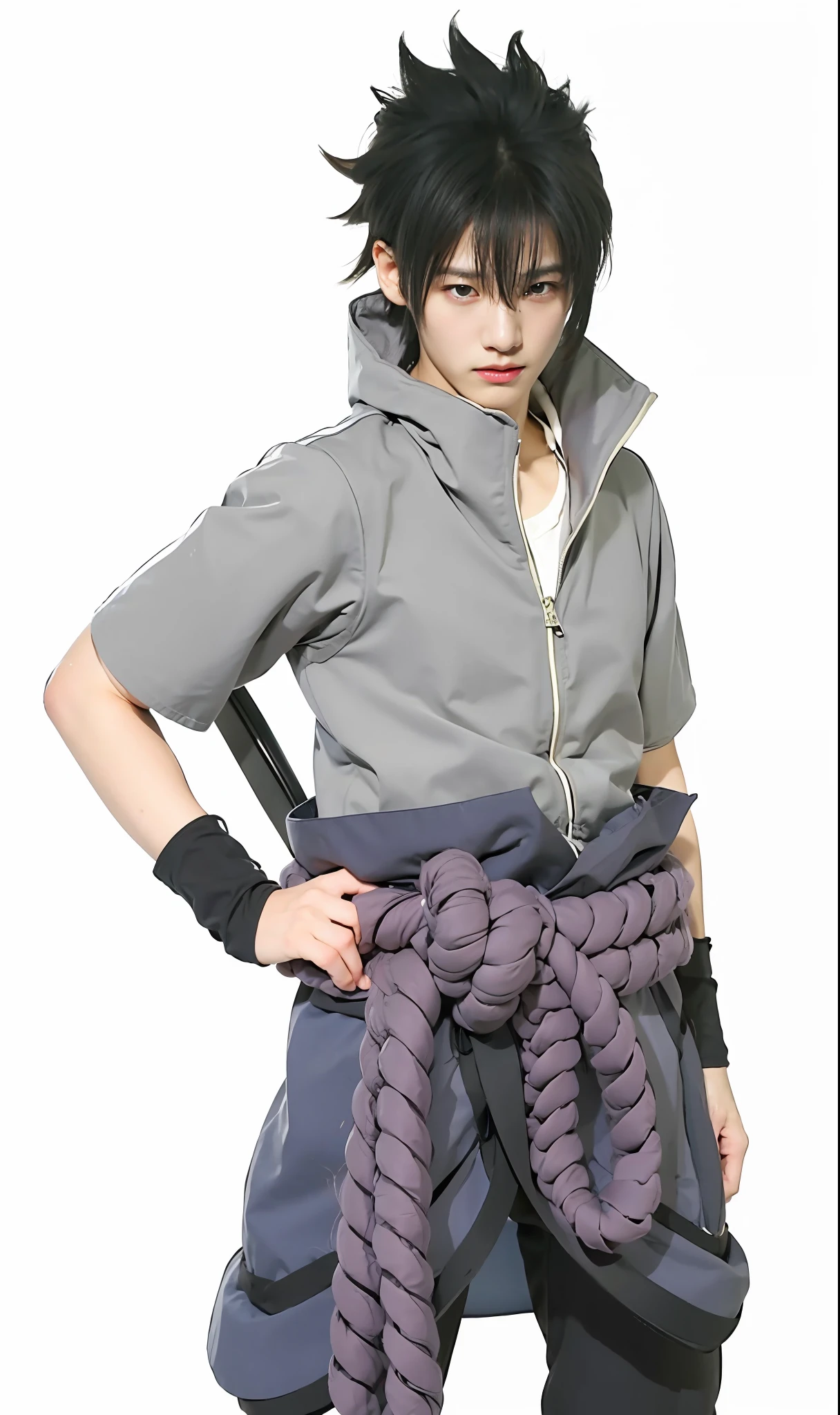 Highly detailed, High Quality, Masterpiece, beautiful, 1boy, solo, close-up, sasuke, mangekyou sharingan, 8k resolution, ultra realistic, best quality, beautiful lightning,
