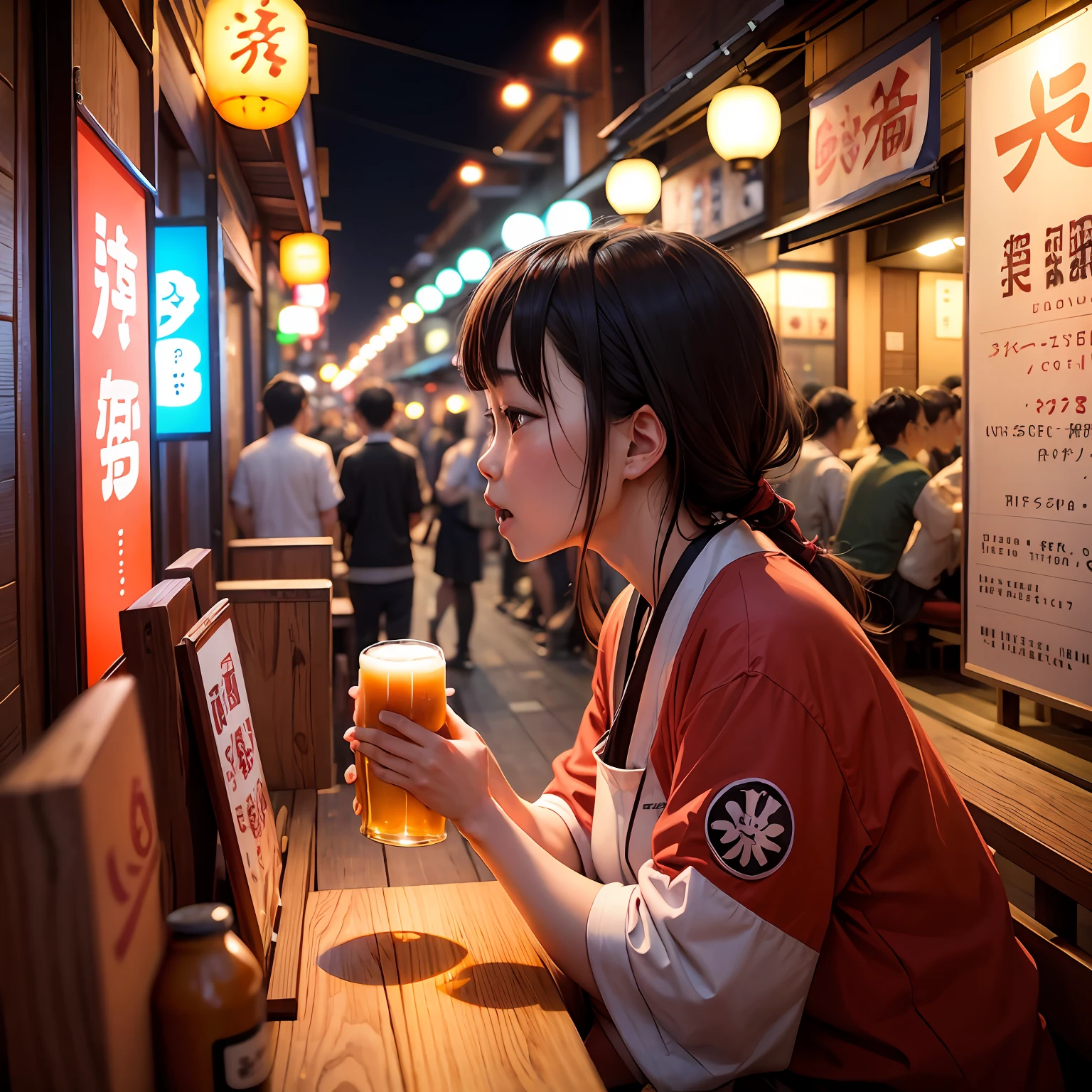 izakaya、launch、beer、Snacks 、noisily、nostalgia