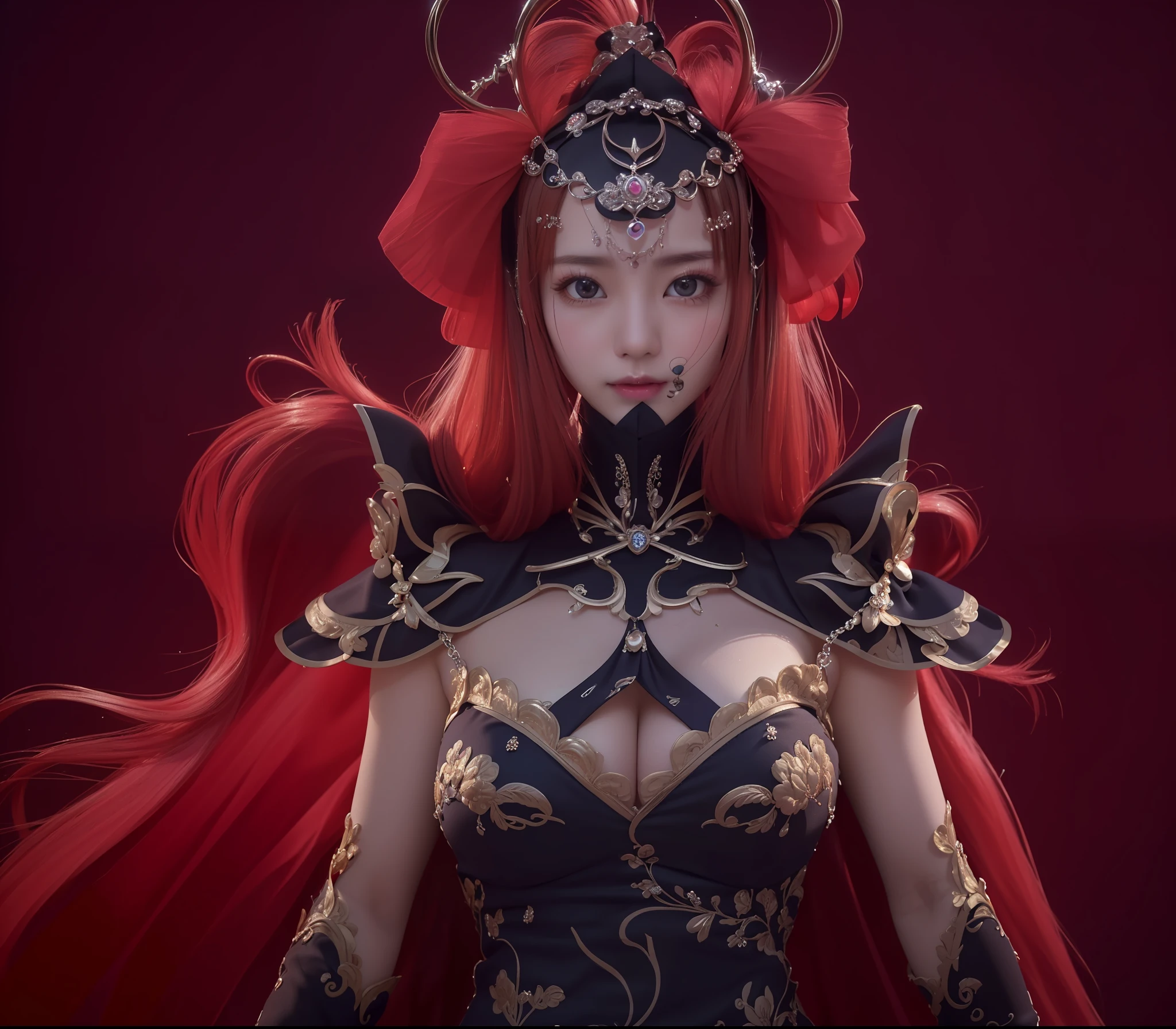 masterpiece, best quality, extremely detailed 8k, ultra hd, ultra-detailed, highly detailed, highly realistic, ultra-realistic, hyperrealistic, (1woman:1.5), (solo:1.5), (beautiful cute Taiwanese Idol woman:1.6), (beautiful cute JAV Idol woman:1.5), anatomically correct, (detailed realistic skin), (realistic big breasts), slender abs, (closed mouth:1.4), nsfw,