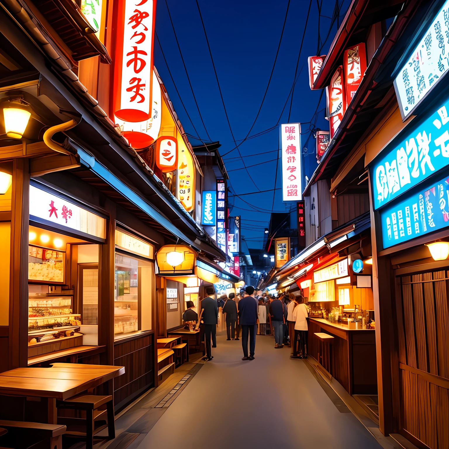 izakaya、launch、beer、Snacks 、noisily、nostalgia、a smile、Osaka Shinsekai、Kushikatsu --auto