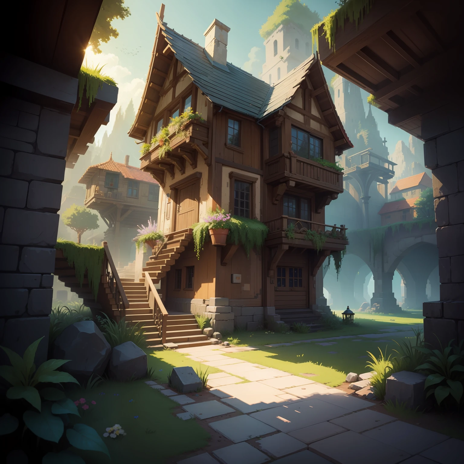 Concept Art, 2D Videogamelevel, Leveldesign, 8bit, Pixelart
