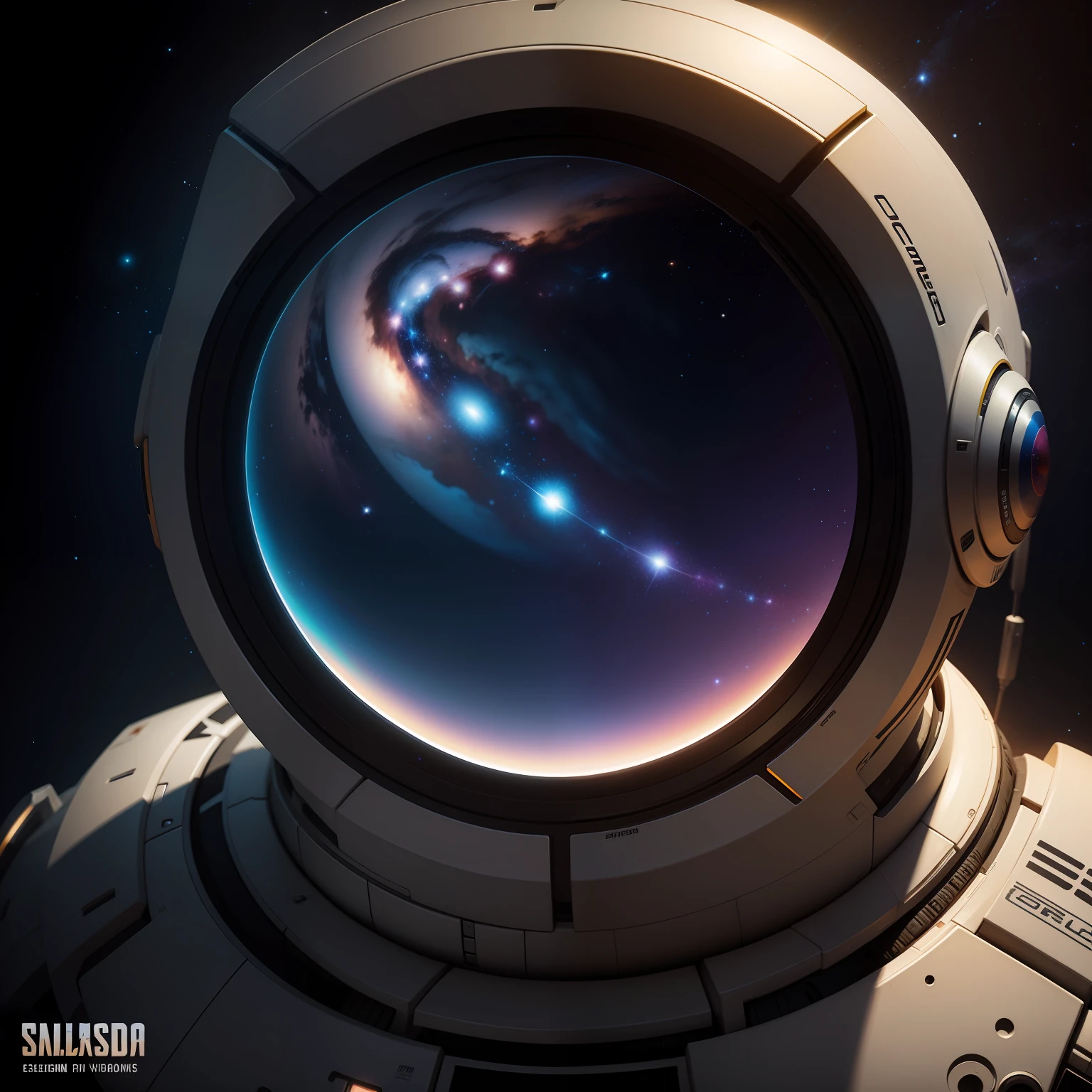 Science fiction galaxies