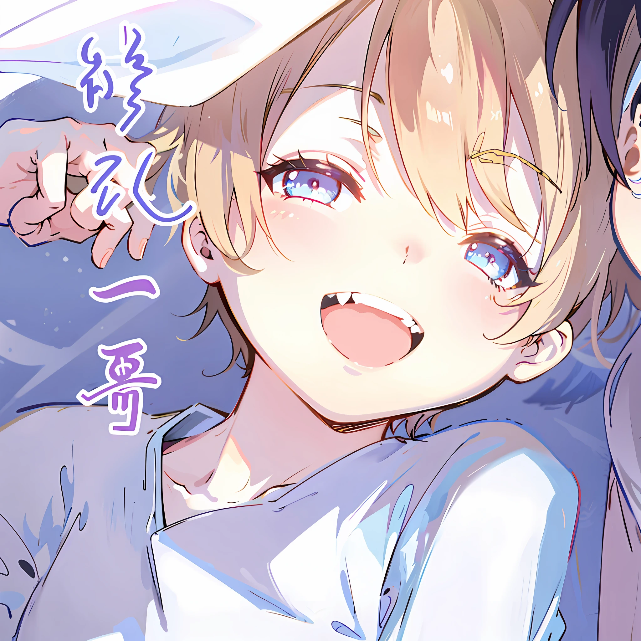 Anime images of several people wearing hats, in style of kyoto animation, shuushuu anime image, in ryuuou no oshigoto art style, kyoani, zerochan, Inspired by Bian Shoumin, Guviz, author：Shitao, komono, An anime cover, anime big breast