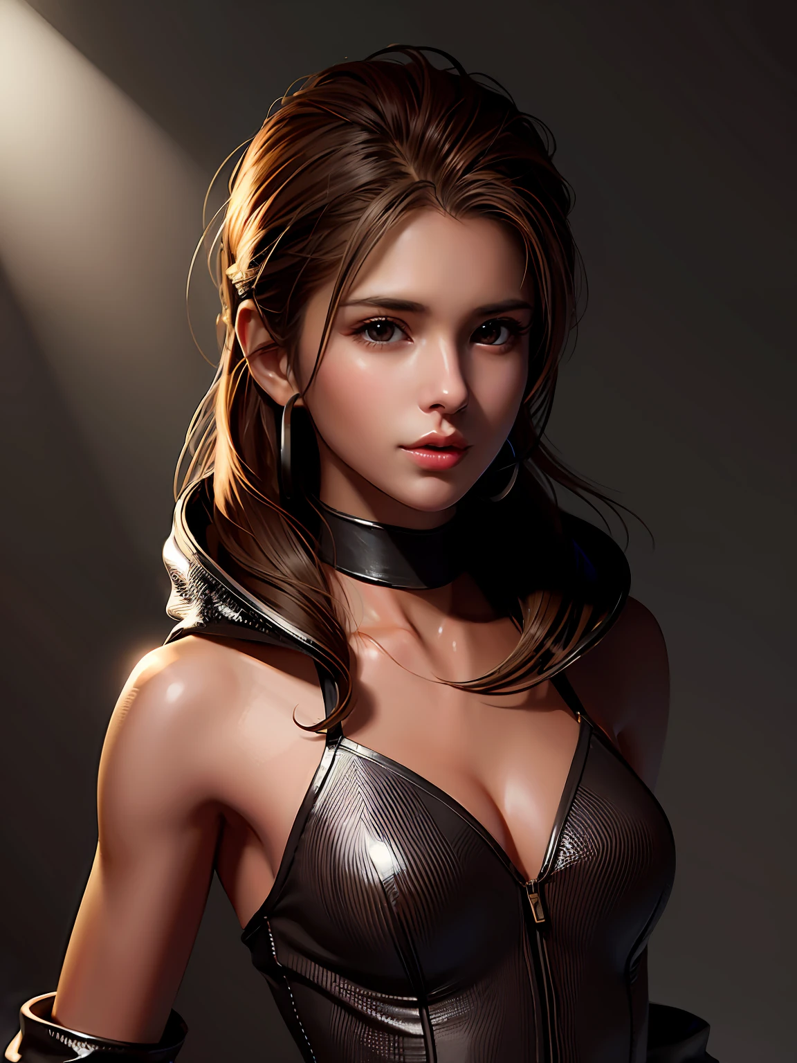 long straight dark brown haired gamer girl leaning into the camera, solo:1.2, alone, three-quarter headshot:1.2, lean body, fit body, photo from front above, dark red hoodie:1.2, straight hair, large leather gamer headphones:1.2, skintight black top:1.2, looking at viewer, realistic, 4k, cinematic lighting, perfect, soft lights, intricate details:1.2, high resolution skin:1.2, realistic skin texture, realistic face, perfect anatomy, lean girl, fit girl, sfw:1.2, jumper:1.2, hoodie:1.2, headphones:1.2