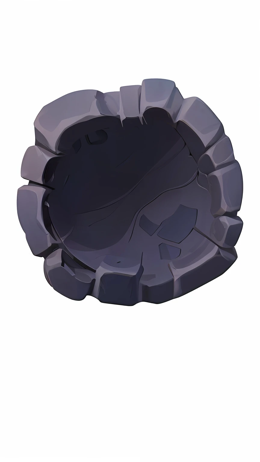European and American cartoon style,Stone material,game resources,Simple details,Clash Royale style,Brawl style,low poly,cartoonish style