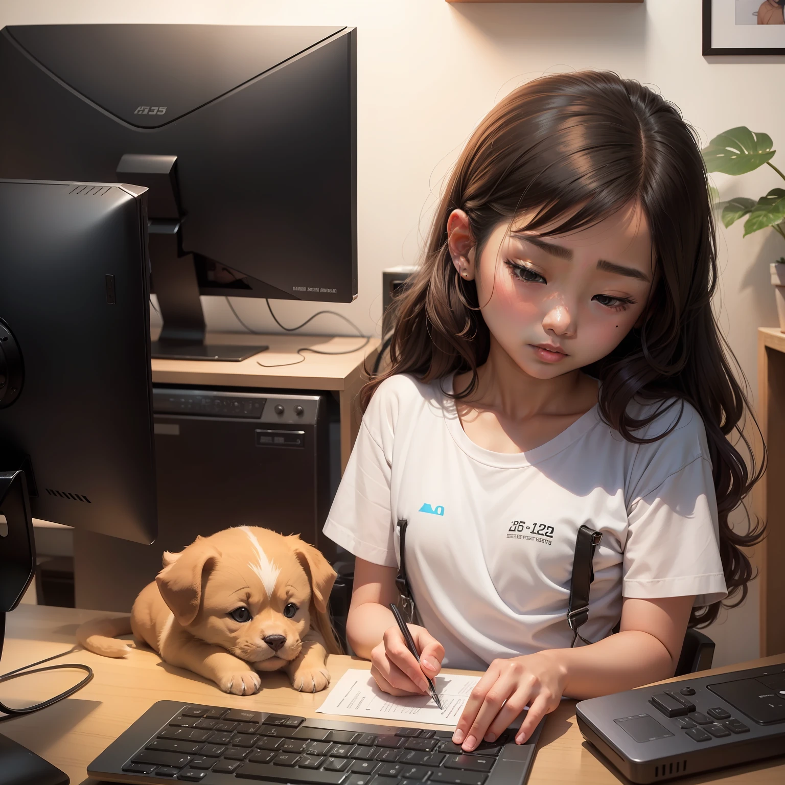 A 15-year-old Asian girl