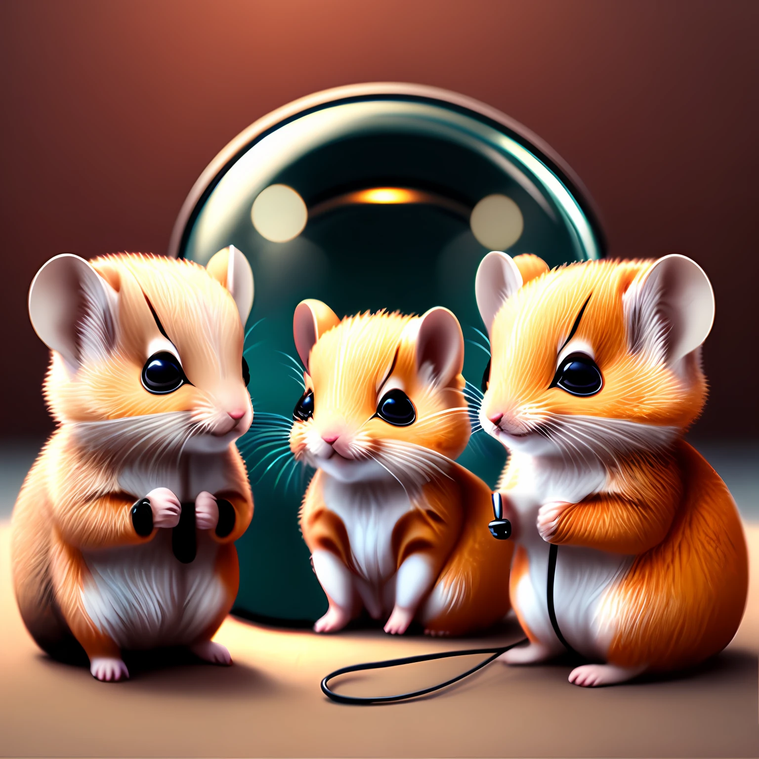 Small animals being interviewed、Soft --auto