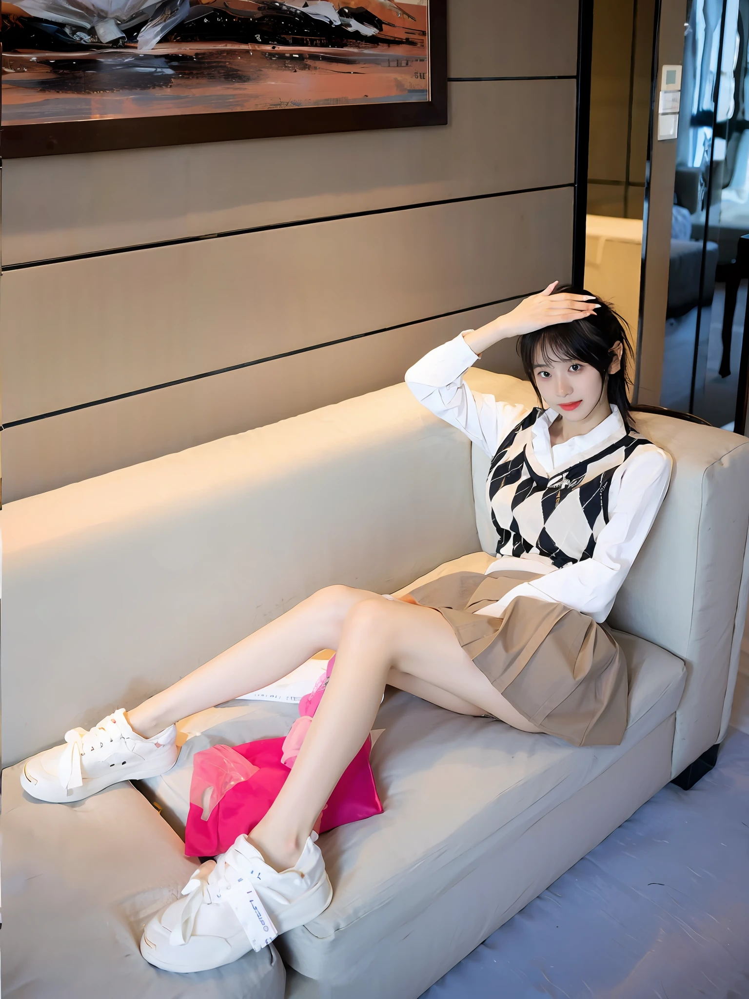 best qualtiy, tmasterpiece, 超高分辨率, (realisticlying:1.4), s girl, Juvenile, Clear face