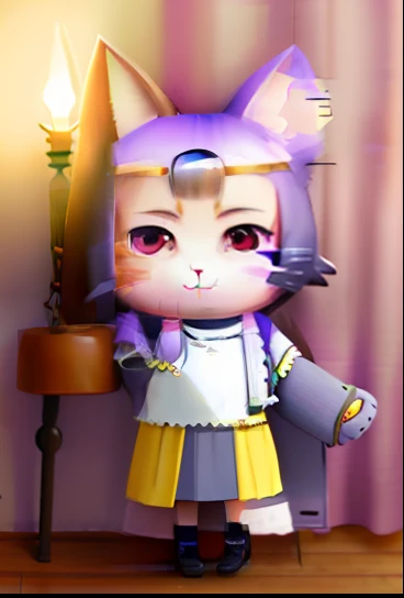 Cat lady cute loli