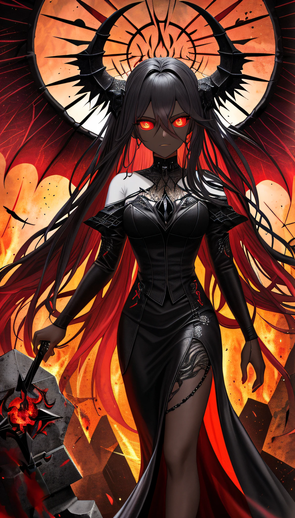 (Dark skin), (devil horns), Large breasts,
The temptation of immortality occupied my mind
reprimand
Weakness on the knees, Summon power
confusion
I am the storm that is coming
Provoke black clouds in isolation
I am a recycler of my name
Born in flames, I am blessed
My family crest is the demon of death
Abandoned, I was awakened
Dark and divine Phoenix Ashes
The suffering that comes
Fate chases time
Inheritance nightmare, Surrounded by fate
Can't escape
Continue walking on the route between the lights
Wrong
Pass through empty halls,I will not go beyond 5R
Truth in the eyes of embers
We always fight in ice and fire
Two souls were once lost, Now they remember
I am the storm that is coming
Provoke black clouds and isolation
I am a recycler of my name
Born in flames, I am blessed
My family crest is the demon of death
Abandoned, I was awakened
Dark and divine Phoenix Ashes
The suffering that comes
Fate chases time
Disappear into the night
The lost shadow left behind
Obsession is tugging at me
decline, I'll take what belongs to me
Lurk in the shadows under the night
Bloody spinning constellations
Dance in the graves of those who stand at my feet
The dream of the Black Throne I keep repeating
Dark ruins, Summoned from the ashes
The puppeteers gathered all the masses
Cable, Distorted thoughts when the blade hits
You want that power? Then try it and accept it
Outside the tree
Fire
Crush
Bloodline yearning
Dark thoughts embrace
Crimson delight
Do your dim heart
Cure or destroy?
Bury the light deep in your heart
spurn, Didn't go home
We burn chaos in the wind
Drift alone in the ocean
