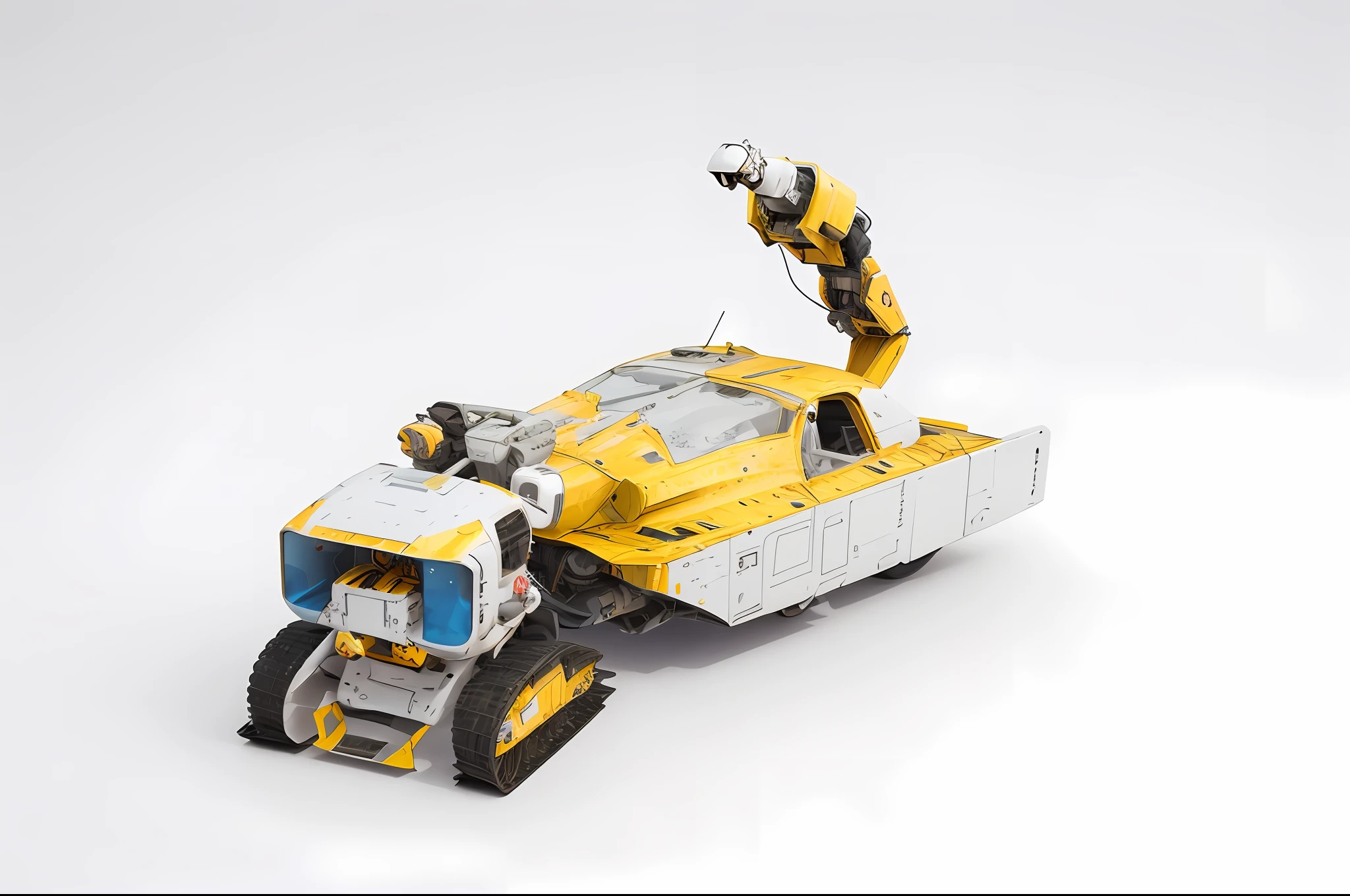 Maintain the original image structure,Create realistic sci-fi style movie scenes for 4K Mars vehicles