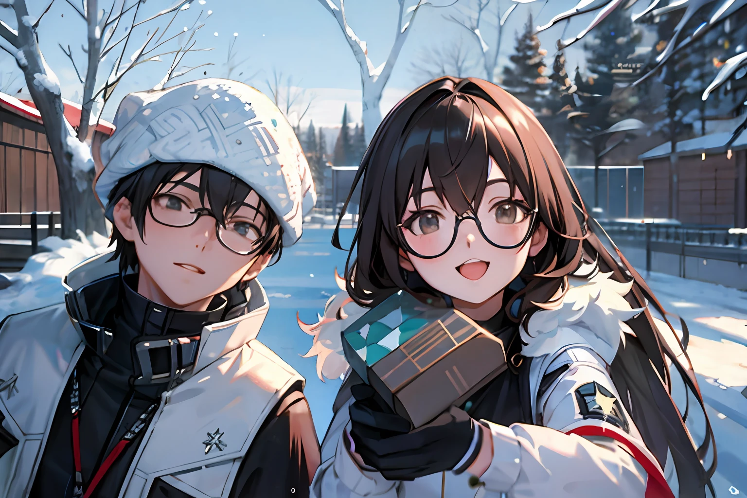 Anime couple avatar