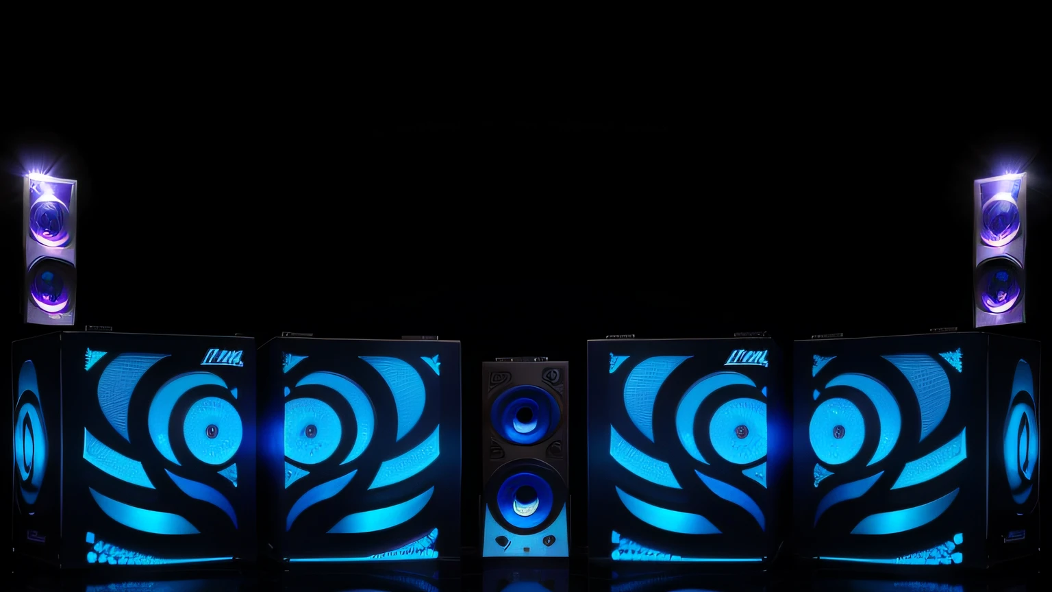 detalhes azul de diamante. Diamante neon azul. Caixas de som roxa. alto falantes roxo. DJ, music. TEXTURA DIAMANTE.