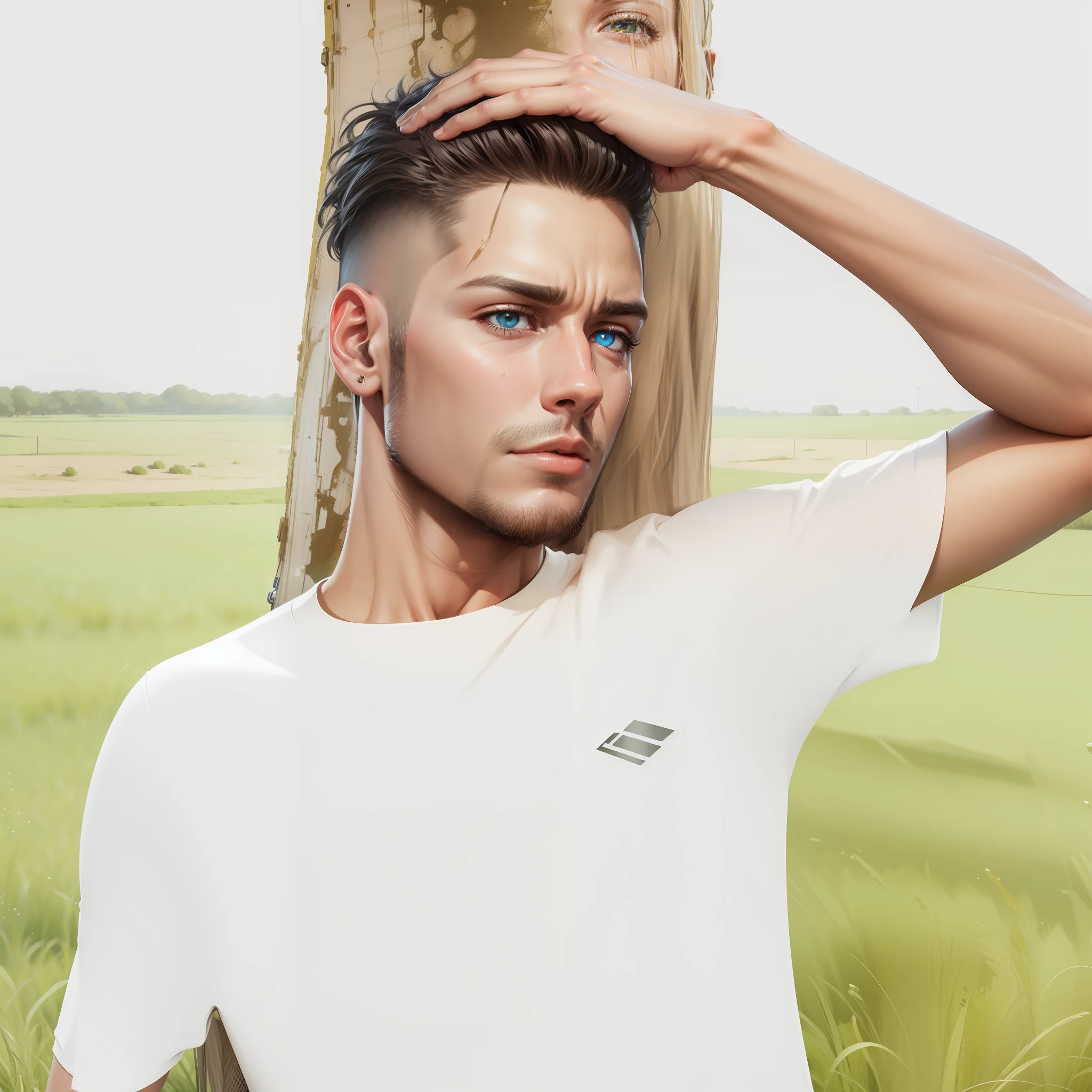 Cyber pain,cool look, realistic boy, urtra 4k