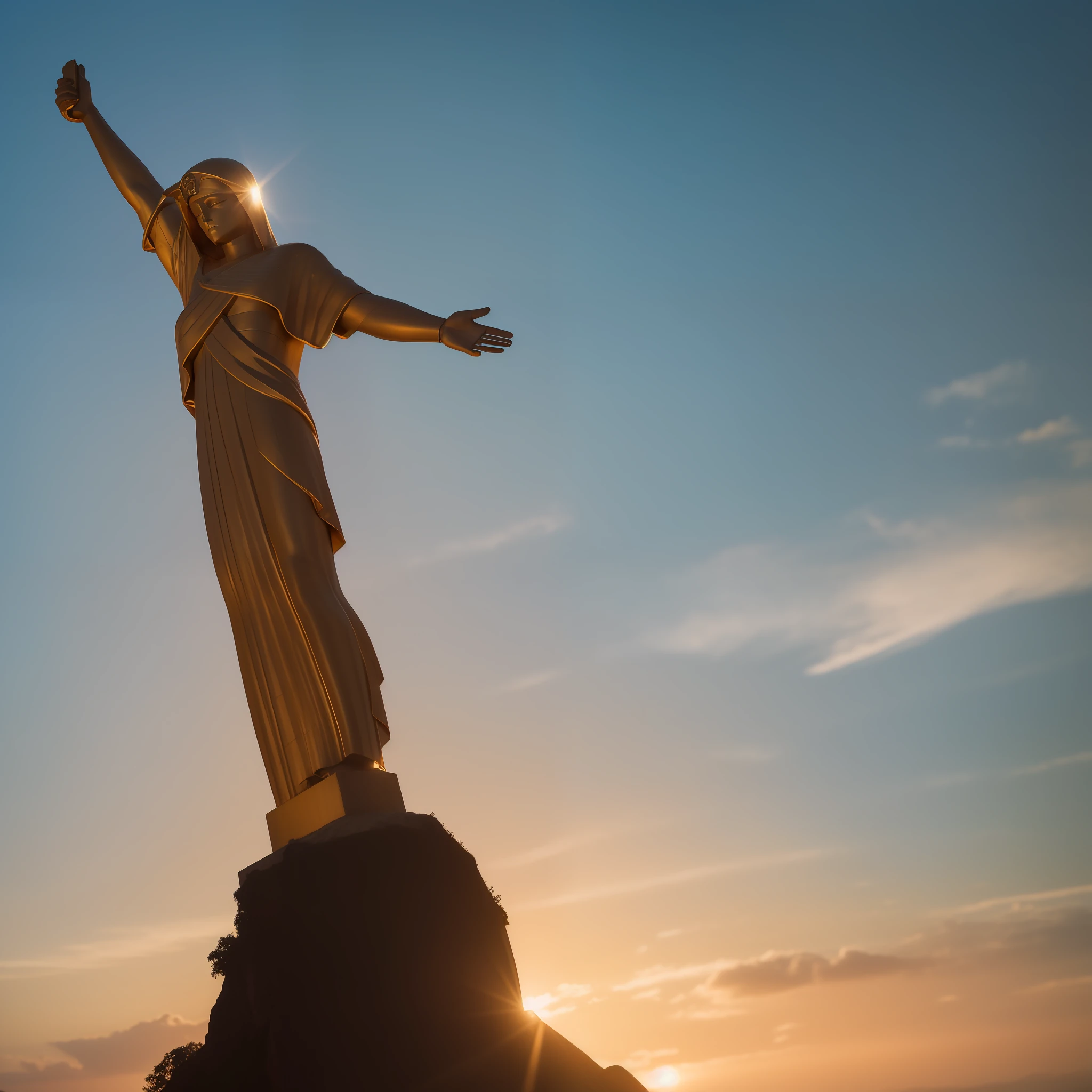 Cristo Redentor na qualidade de 4K
