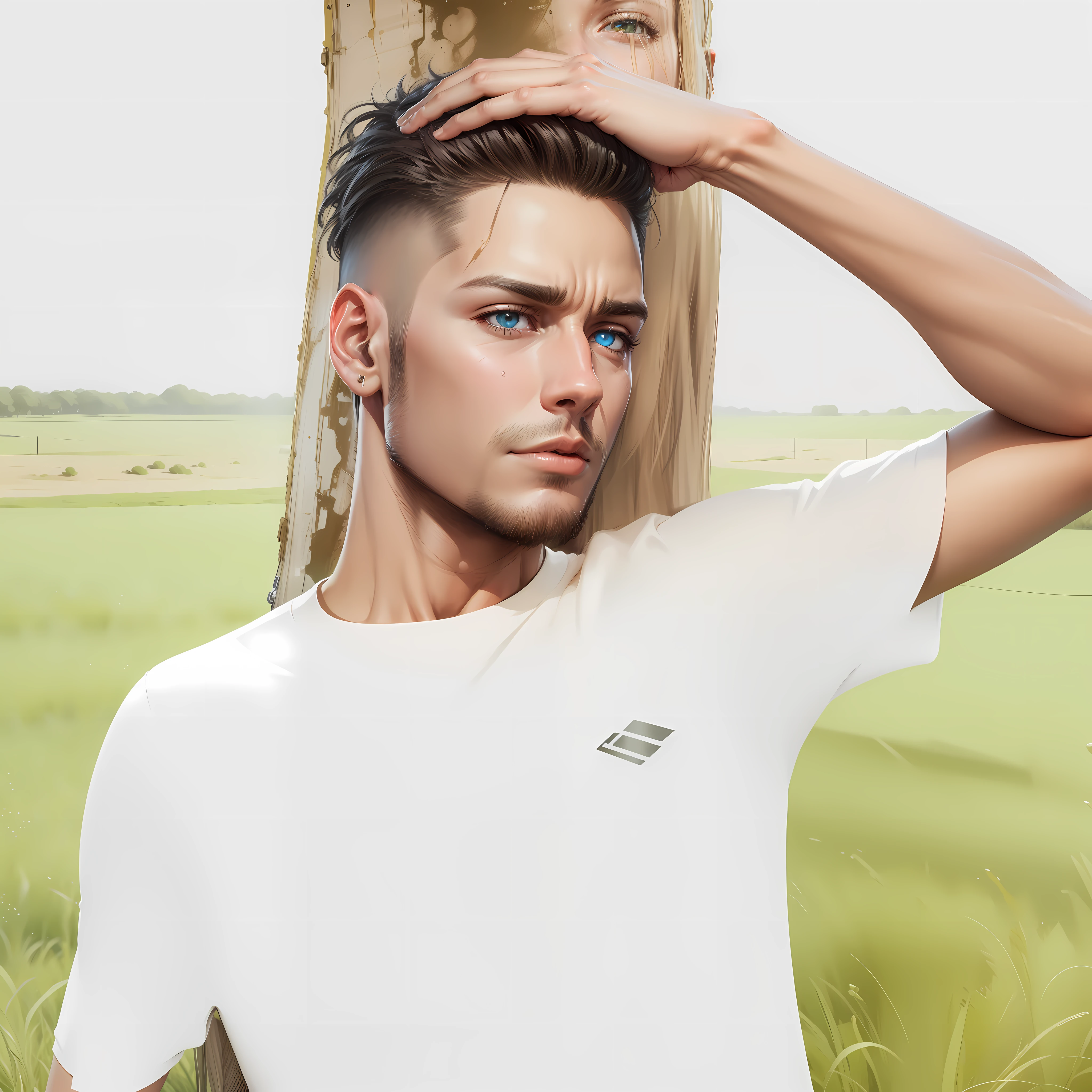 Cyber pain,cool look, realistic boy, urtra 4k