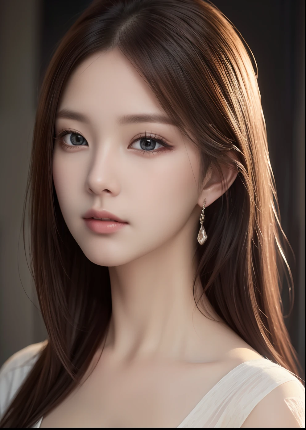 (8K, RAW, professional, best quality, masterpiece:1.2), (realistic,photorealistic:1.37), ultra-detailed, (portrait), (highest detailed skin:1.2), (highest detailed face:1.2), cinematic lighting, 1girl,