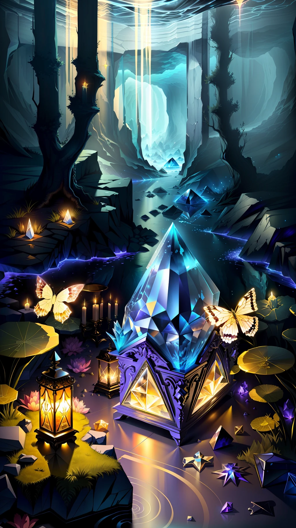 {{{Crystal coffin}}},{{{In a cave}}}
