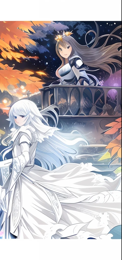 Girls of light and girls of darkness