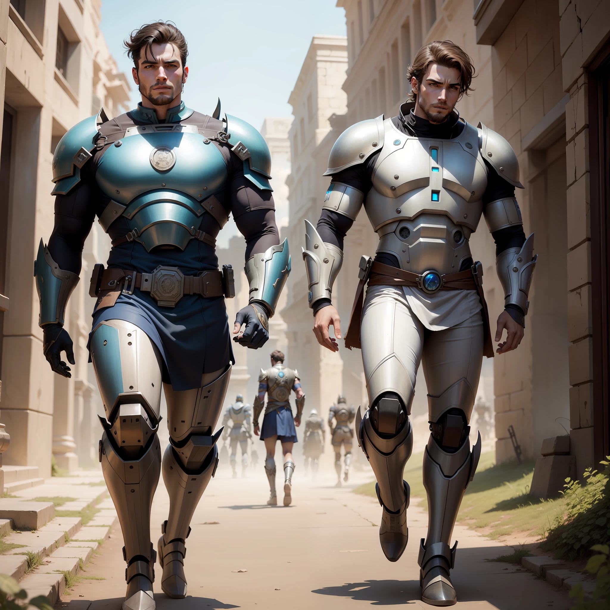 Men wore mechs in ancient times