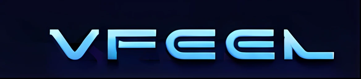 Font design 2d rounded style concise