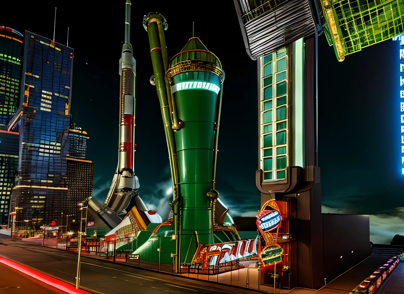 tshift, photo of futurama city, realistic, cinema, planet express building
cannon raw hd photograph, super masterpiece, film grain