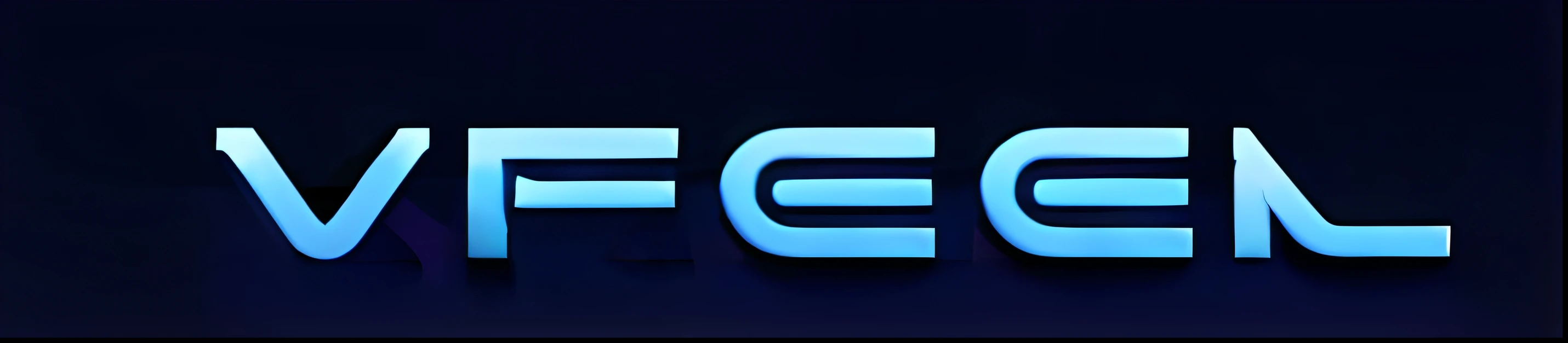 Font design 2d rounded style concise