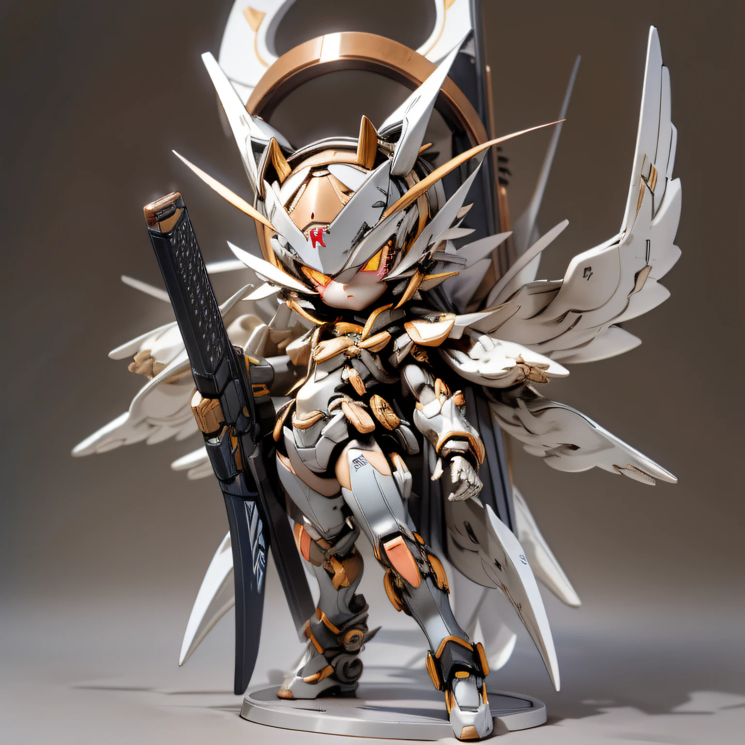 blink, chibi, Complete broker, Mega Mini, The body is steel...................................................., Metal., The legs are steel...................................................., Metal., My favorite cat ears, The wings are steel...................................................., Metal., The gun is metal steel.....................................................