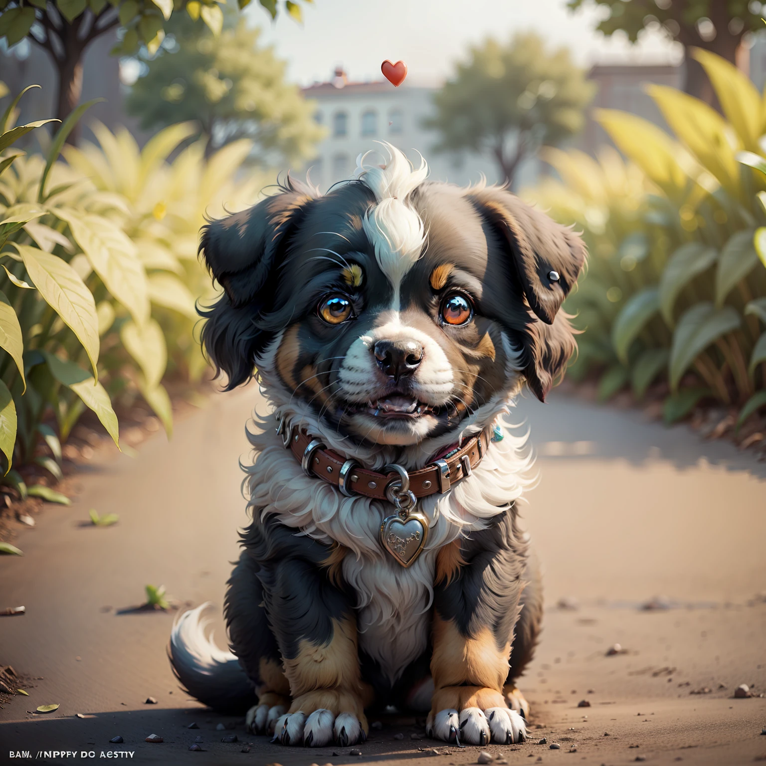 Happy puppy
