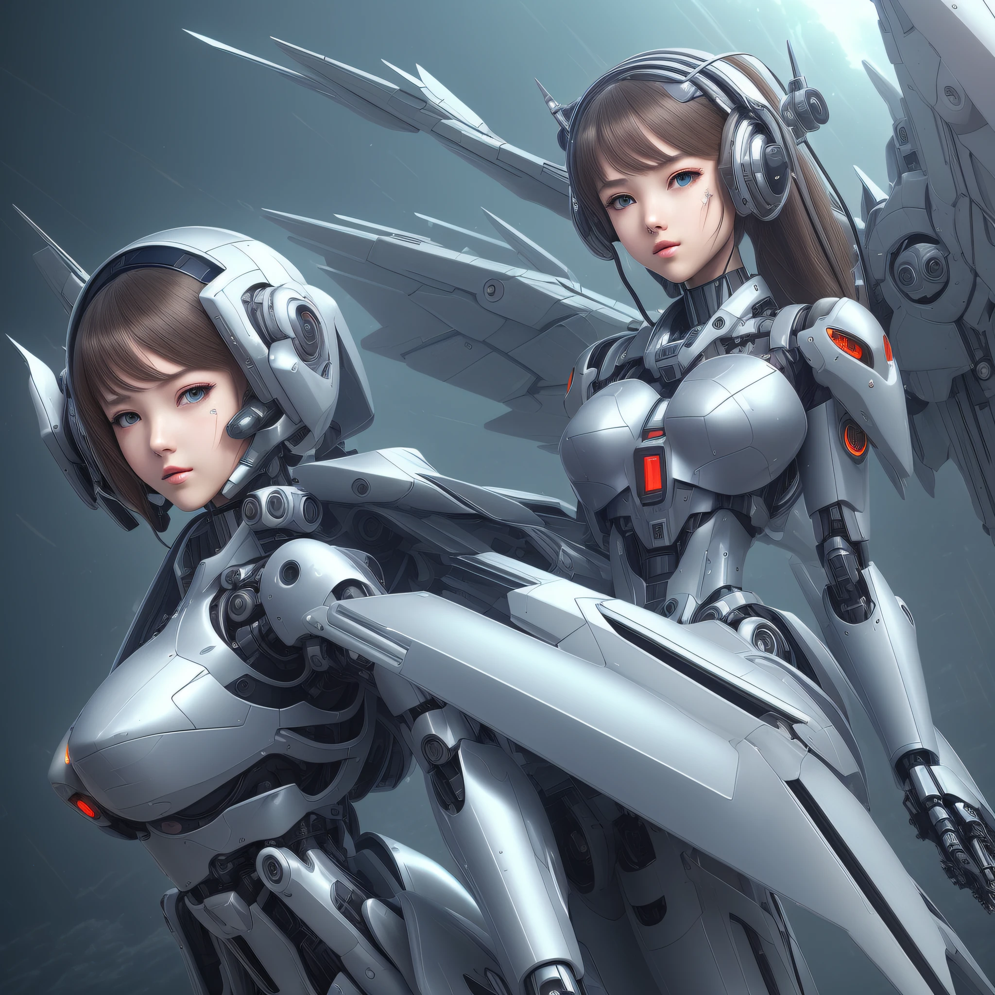(masterpiece), best quality,{full body},((1 girl)),((beauty detailed eye)),{mecha,huge_filesize},(bare shoulders),science fiction,highly detailed,illustration,extremely detailed CG unity wallpaper,submerge,cinematic lighting,dramatic angle,{{beautiful face}},posing,caustics,fine water surface,,Mechanical wing,Metal wings,Mecha wing,{mecha clothes},robot girl,beautiful detailed face,