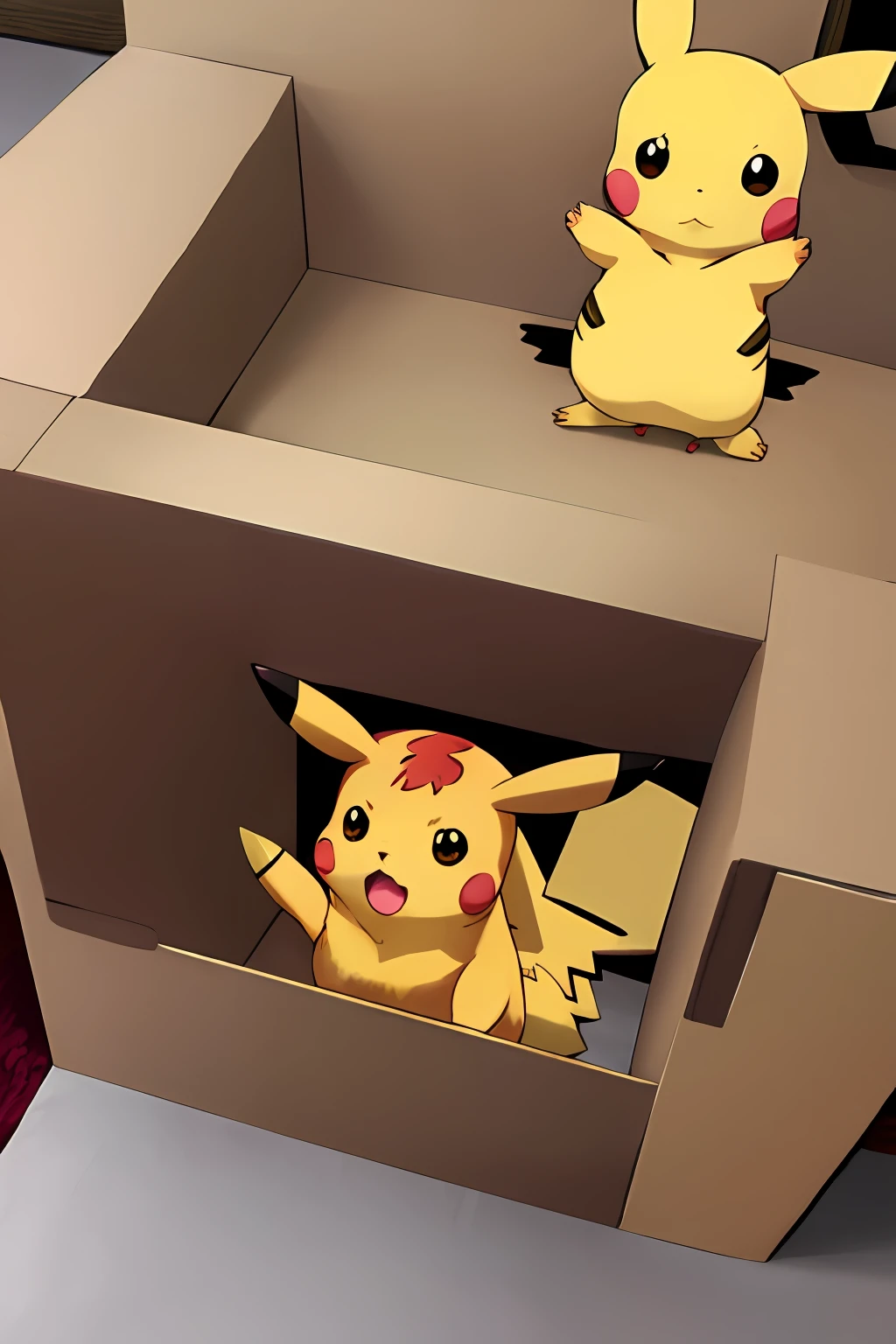 Pikachu with ask