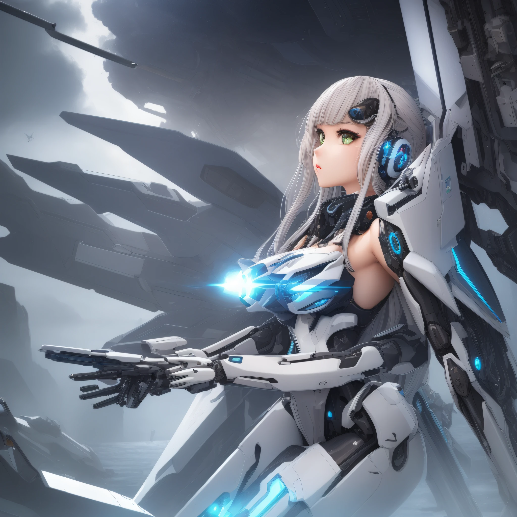 (masterpiece), best quality,{full body},((1 girl)),((beauty detailed eye)),{mecha,huge_filesize},(bare shoulders),science fiction,highly detailed,illustration,extremely detailed CG unity wallpaper,submerge,cinematic lighting,dramatic angle,{{beautiful face}},posing,caustics,fine water surface,,Mechanical wing,Metal wings,Mecha wing,{mecha clothes},robot girl,beautiful detailed face,