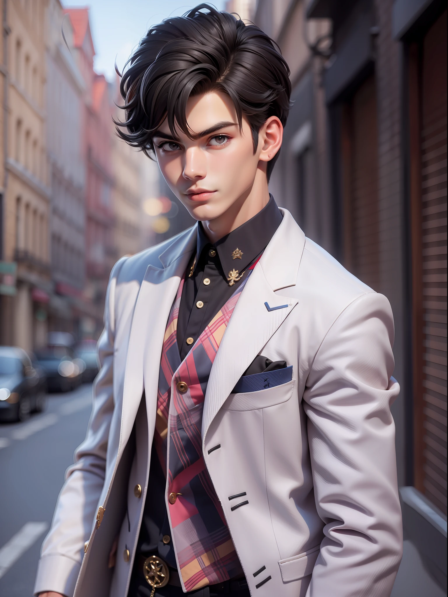 rich boy fashionable