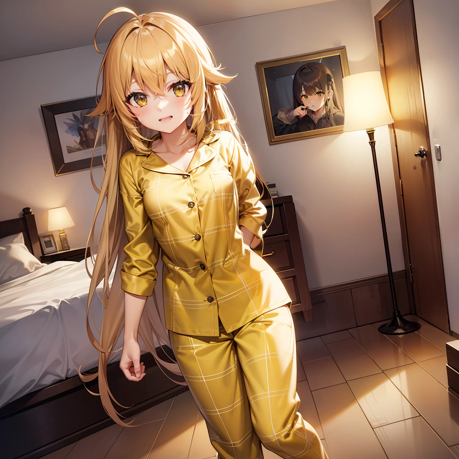 Yellow pajamas