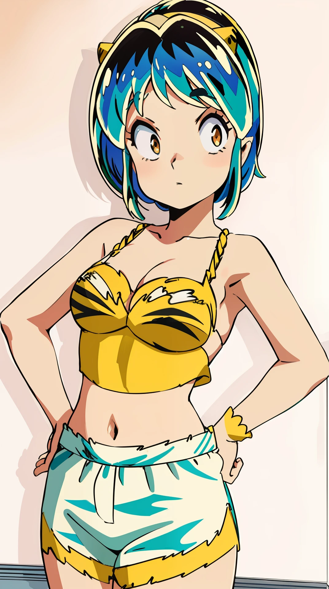 (Obra maestra, highest qualityr), Detalles intrincados,
1 girl, Carnero, Lum_bikini,
inodoro, 浴室, avergonzado, enojado, brillante, ruboroso, sin fondo,